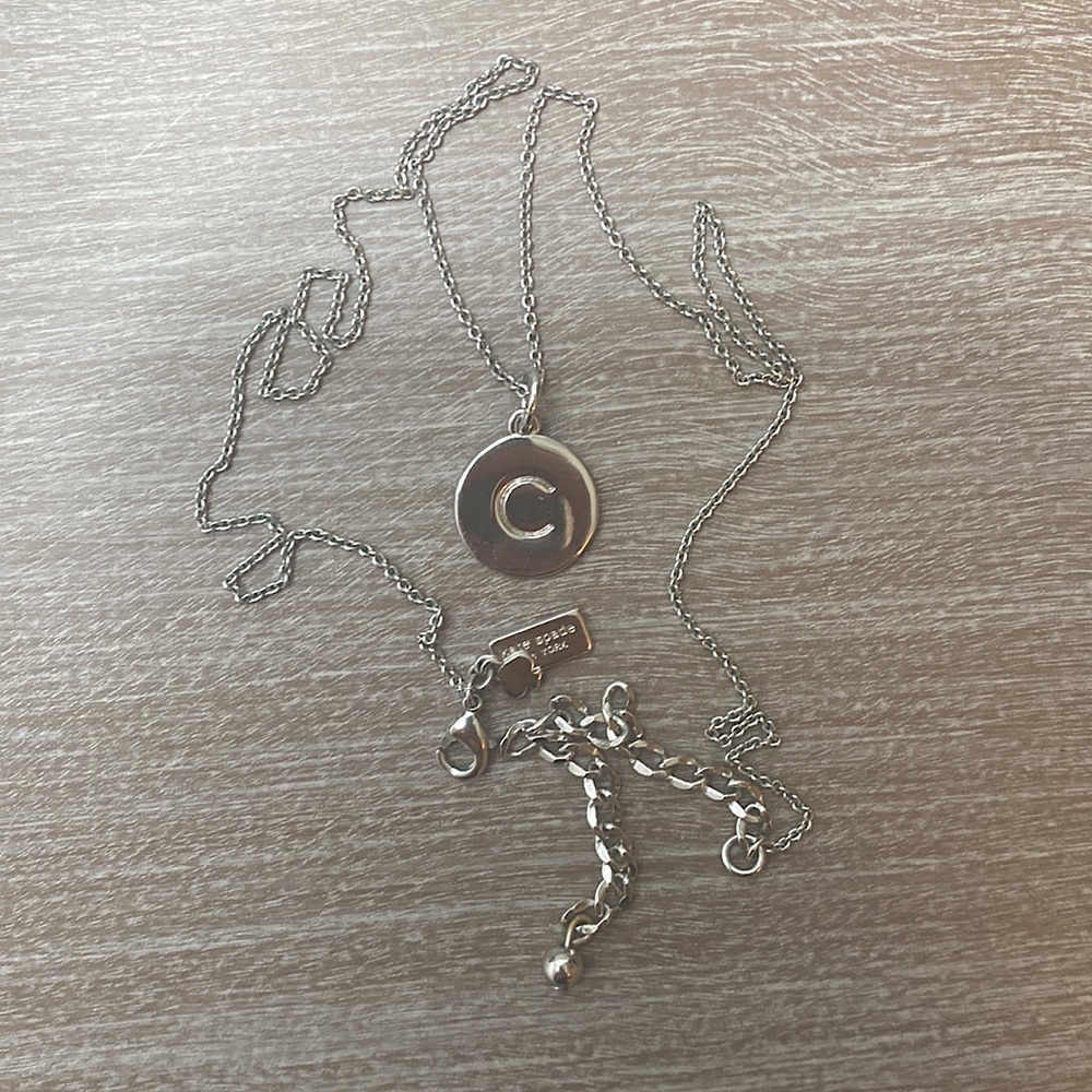 Kate Spade silver necklace